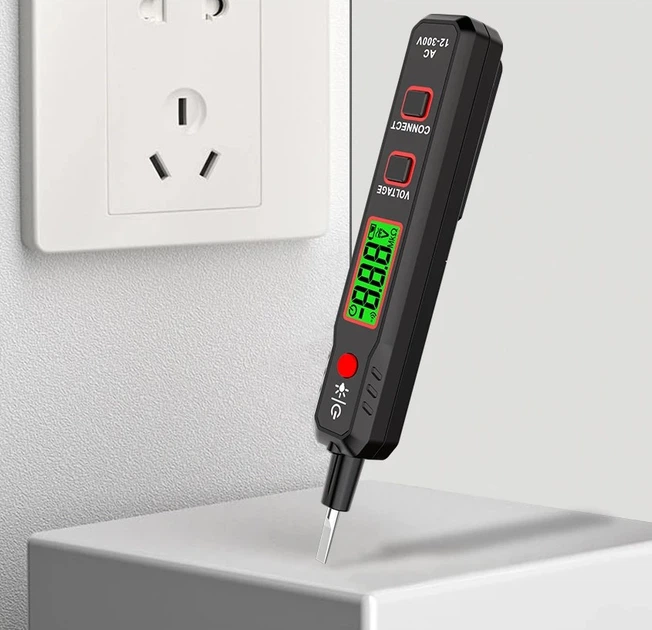 Berührungsloser Spannungsprüfer mit Display