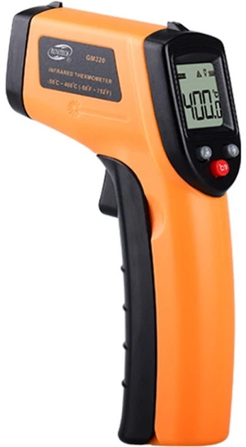 Pyrometer mit Hintergrundbeleuchtung